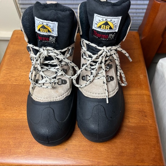 Shoes - Black Rock Insulated Winter Boots Tan/Black 9